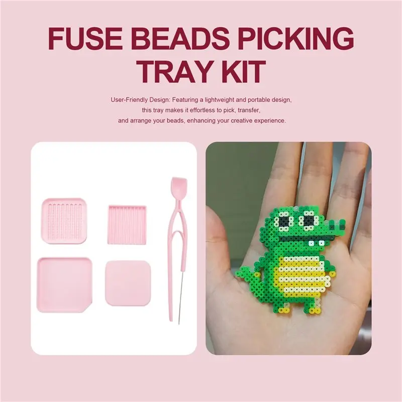 AB39-Three-Part Bean Sorting Tray Set, Fuse Beads Picking Tray Kit Featuring One Bean Box& One Scoop For Bead Storage
AB39-Three-Part Bean Sorting Tray Set, Fuse Beads Picking Tray Kit Featuring One Bean Box& One Scoop For Bead Storage