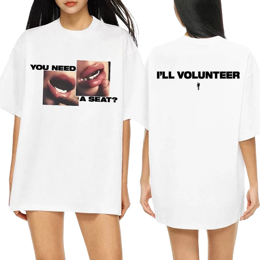 High Quality Billie Hit Me Hard and Soft Double Sided printed T shirt Men Women Fashion short sleeve T-shirts Unisex Cotton Tops
High Quality Billie Hit Me Hard and Soft Double Sided printed T shirt Men Women Fashion short sleeve T-shirts Unisex Cotton Tops