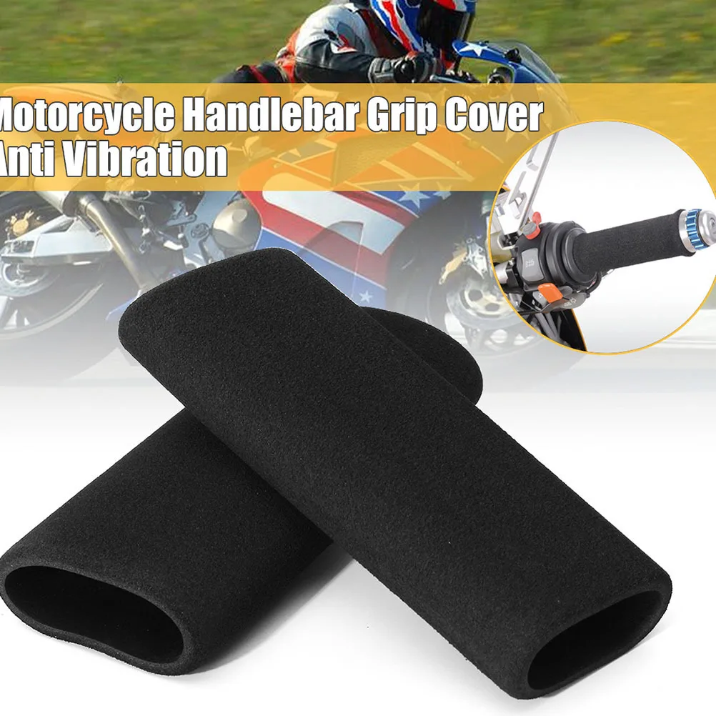 1Pair Black Handlebar Grips Durable Rubber Soft Sponge Anti-Slip Cycling Handlebar Covers Pressure Relief Wrist Protection
1Pair Black Handlebar Grips Durable Rubber Soft Sponge Anti-Slip Cycling Handlebar Covers Pressure Relief Wrist Protection
