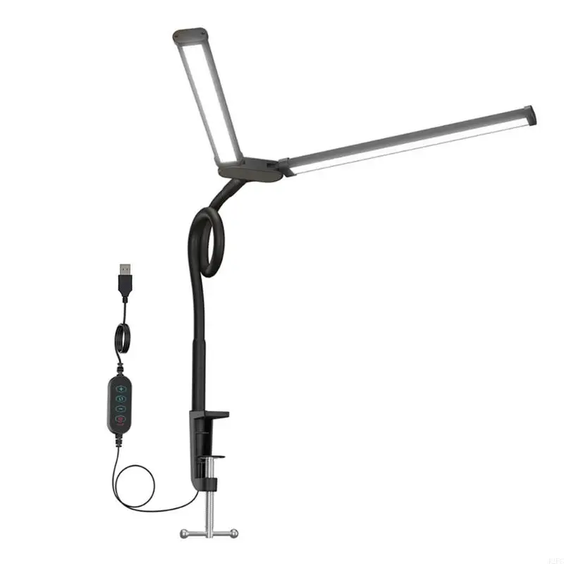Светодиодный зажимной зажим J2FC с двойной гусиной 10 -й уровень Dimmable Dimable Lamp для эффективного рабочего пространства
Светодиодный зажимной зажим J2FC с двойной гусиной 10 -й уровень Dimmable Dimable Lamp для эффективного рабочего пространства