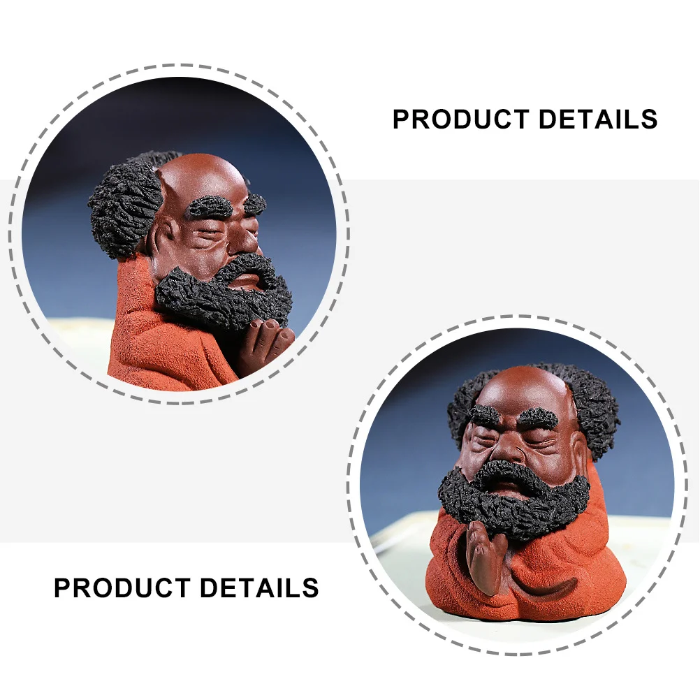 Ornament Pottery Craft Decor Purple Clay Indoor Desktop Adornment Creative Bodhidharma
Ornament Pottery Craft Decor Purple Clay Indoor Desktop Adornment Creative Bodhidharma