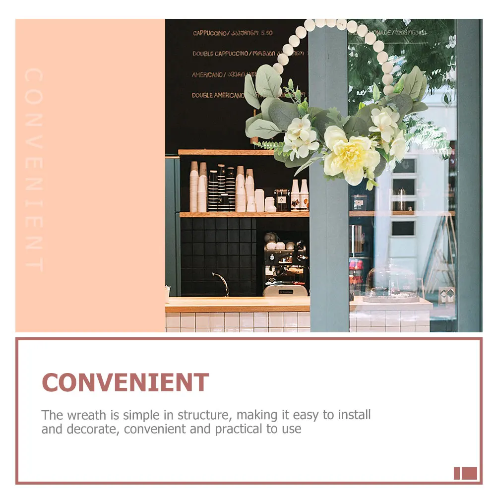 Artificial Wreath Faux Leaf Garland Exquisite Craftsmanship Easy Install Bright Color Lively Atmosphere Front Door Wall
Artificial Wreath Faux Leaf Garland Exquisite Craftsmanship Easy Install Bright Color Lively Atmosphere Front Door Wall