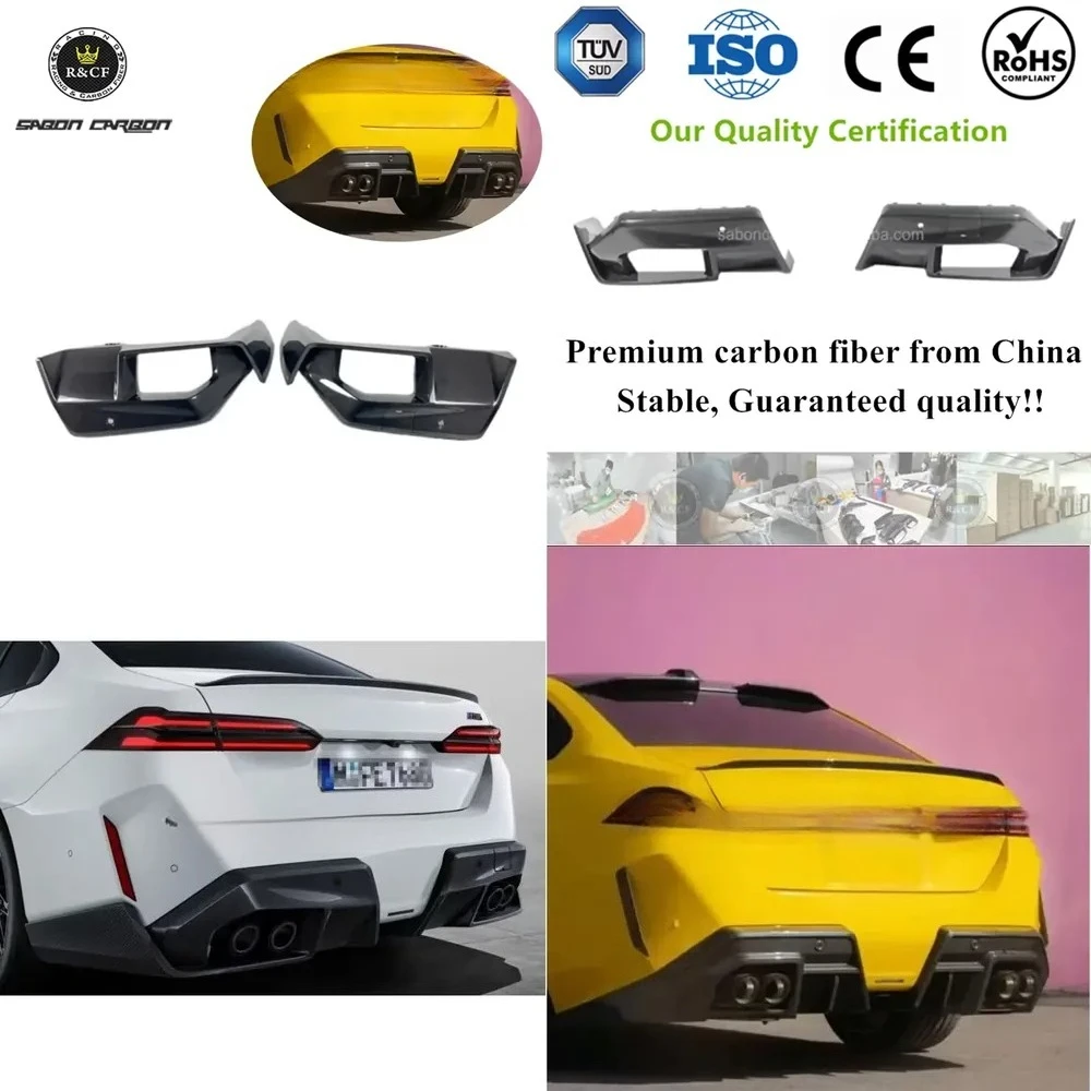 Mp Style Carbon Fiber Diffuser High Quality Rear Bumper Lip for G90 G99 M5 Bodykit 2024 up
Mp Style Carbon Fiber Diffuser High Quality Rear Bumper Lip for G90 G99 M5 Bodykit 2024 up