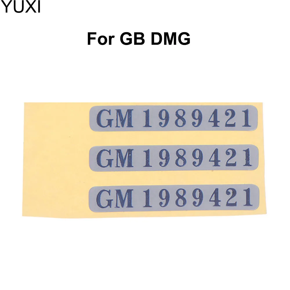 YUXI 1/5pcs Enclosure Sticker Enclosure Nameplate Label For GB DMG GB First-Generation GAME BOY Shell Sticker
YUXI 1/5pcs Enclosure Sticker Enclosure Nameplate Label For GB DMG GB First-Generation GAME BOY Shell Sticker