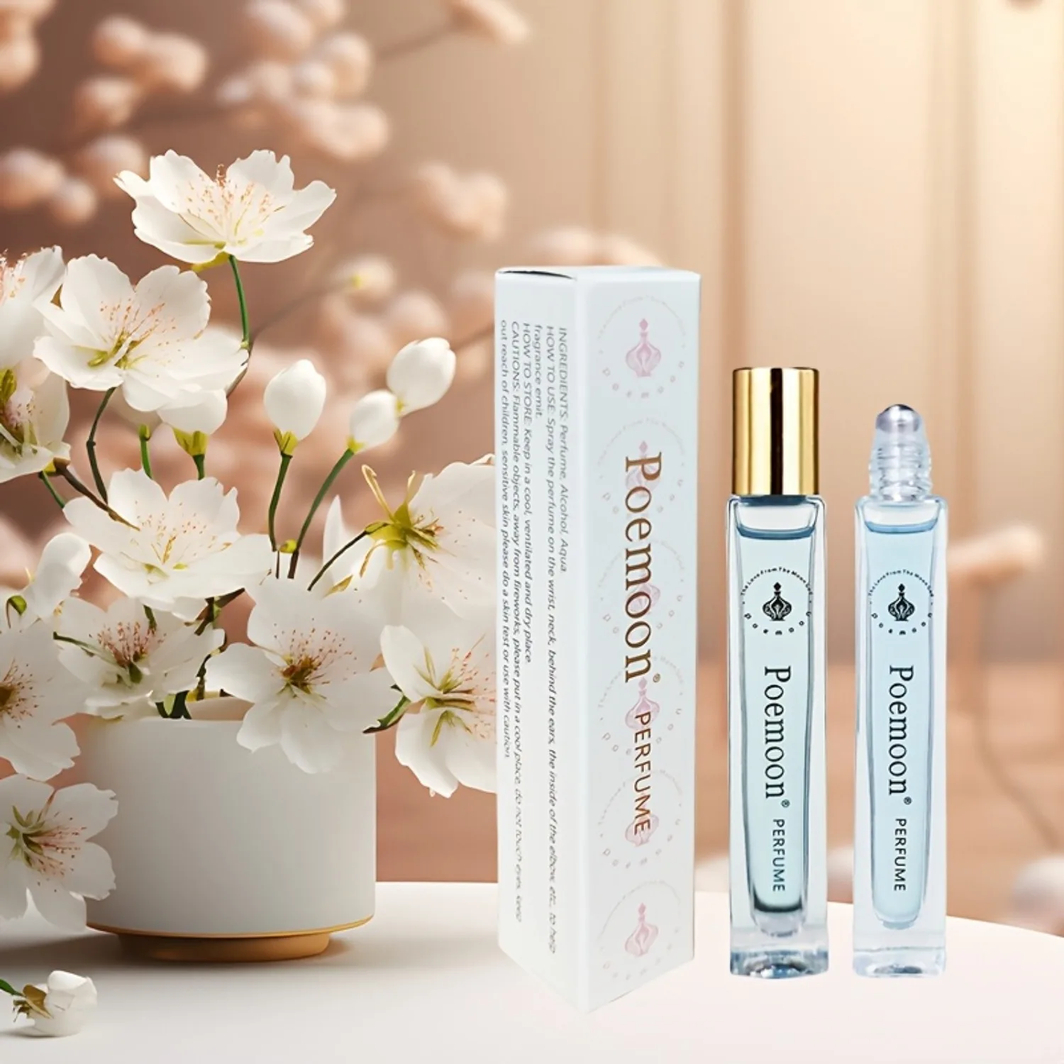 Women's Perfume: Upgraded Formula — Captivating Floral Roll-On Fragrance. Long-Lasting Charm-Enhancing Scent, Ideal for Mother's Day. A Scent Designed to Attract Men — The Perfect Valentine's Day Gift. 0.34 fl oz / 10 ml.
Women's Perfume: Upgraded Formula — Captivating Floral Roll-On Fragrance. Long-Lasting Charm-Enhancing Scent, Ideal for Mother's Day. A Scent Designed to Attract Men — The Perfect Valentine's Day Gift. 0.34 fl oz / 10 ml.