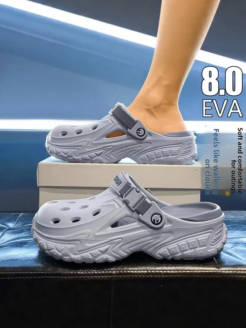Men's 2026 New Anti-Slip Odor-Resistant Driving Head Cover Slippers Outdoor Sports Beach Water-Proof Breathable Low Heel Sandals
Men's 2026 New Anti-Slip Odor-Resistant Driving Head Cover Slippers Outdoor Sports Beach Water-Proof Breathable Low Heel Sandals