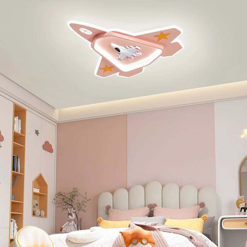 Cartoon Airplane Shaped LED Ceiling Lights Modern Kindergarten Children's Eye Protection Light Home Bedroom Lighting Fixture
Cartoon Airplane Shaped LED Ceiling Lights Modern Kindergarten Children's Eye Protection Light Home Bedroom Lighting Fixture