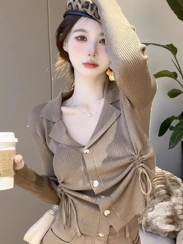 Модный женский вязаный свитер Long Sve Dstring Slim Fit, сложенный дизайн, зимний модный топ, удобный средний мягкий
Модный женский вязаный свитер Long Sve Dstring Slim Fit, сложенный дизайн, зимний модный топ, удобный средний мягкий