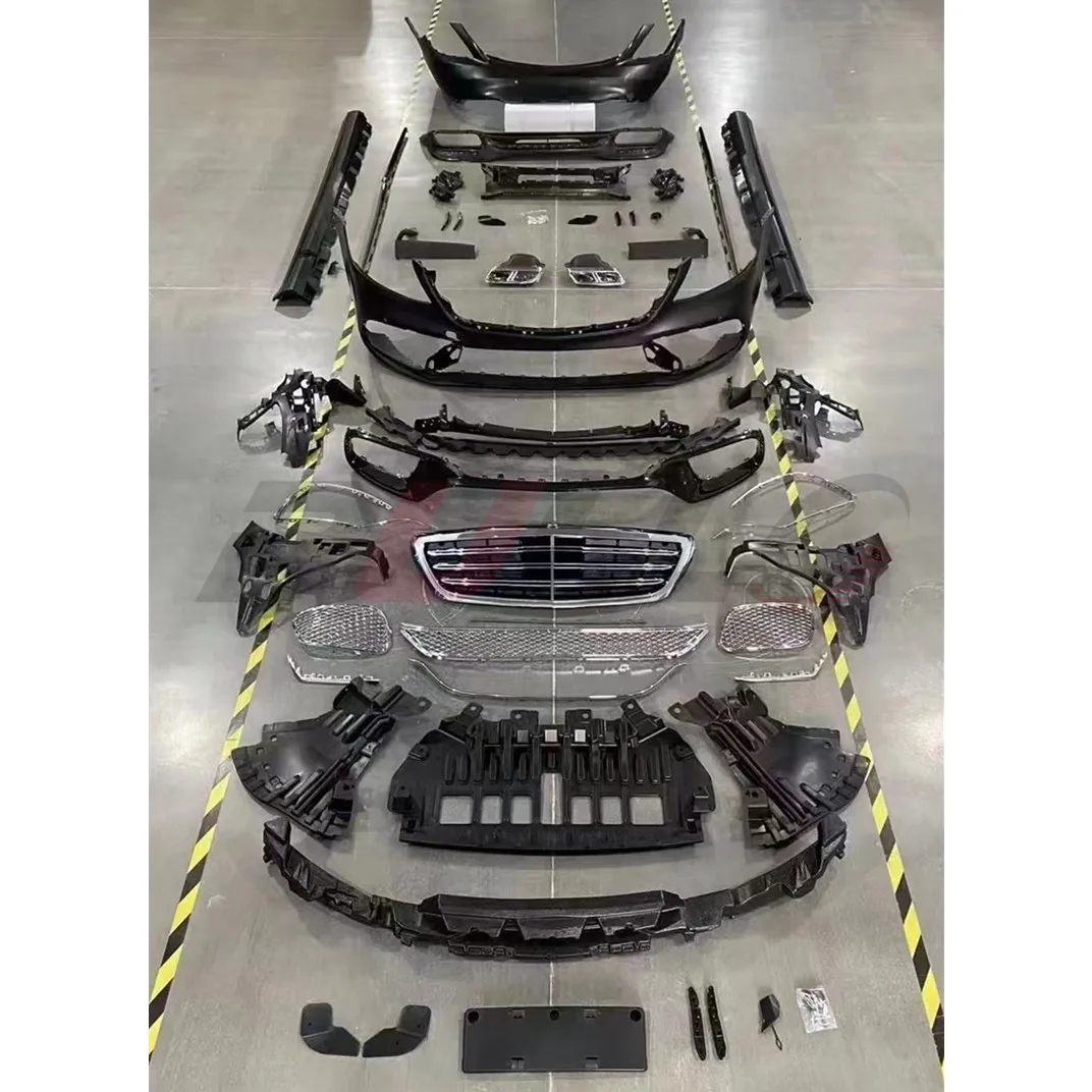 Комплект корпуса 2025 для обновления S Class W222 14-20 до S65 включает в сборе переднего и заднего бампера с решеткой и автоматическими лампами.
Комплект корпуса 2025 для обновления S Class W222 14-20 до S65 включает в сборе переднего и заднего бампера с решеткой и автоматическими лампами.
