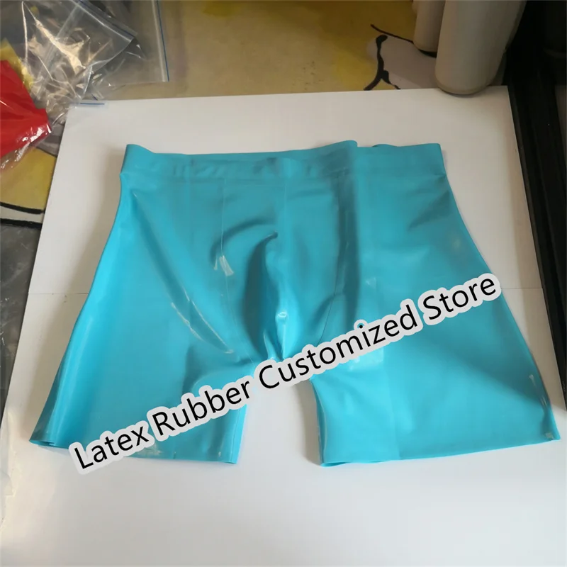 Latex Panties Rubber Tight Shorts Fetish Men Underwear Boxer Custom Made (No Zip)
Latex Panties Rubber Tight Shorts Fetish Men Underwear Boxer Custom Made (No Zip)