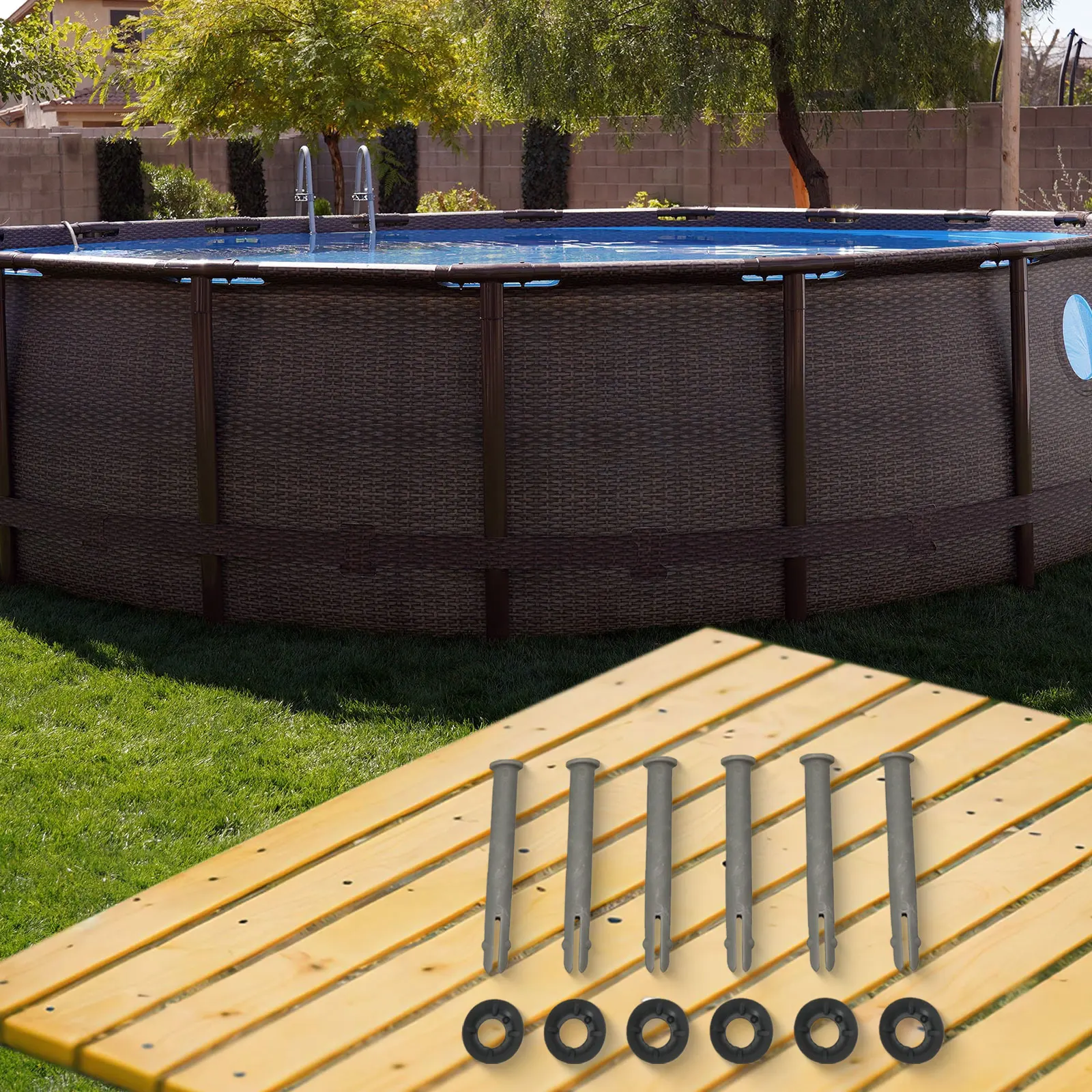 For Pool Repair Gasket Set Pool Maintenance 6 Piece Set Replacement Parts For Pools Accessory Essential Pins And Washers
For Pool Repair Gasket Set Pool Maintenance 6 Piece Set Replacement Parts For Pools Accessory Essential Pins And Washers