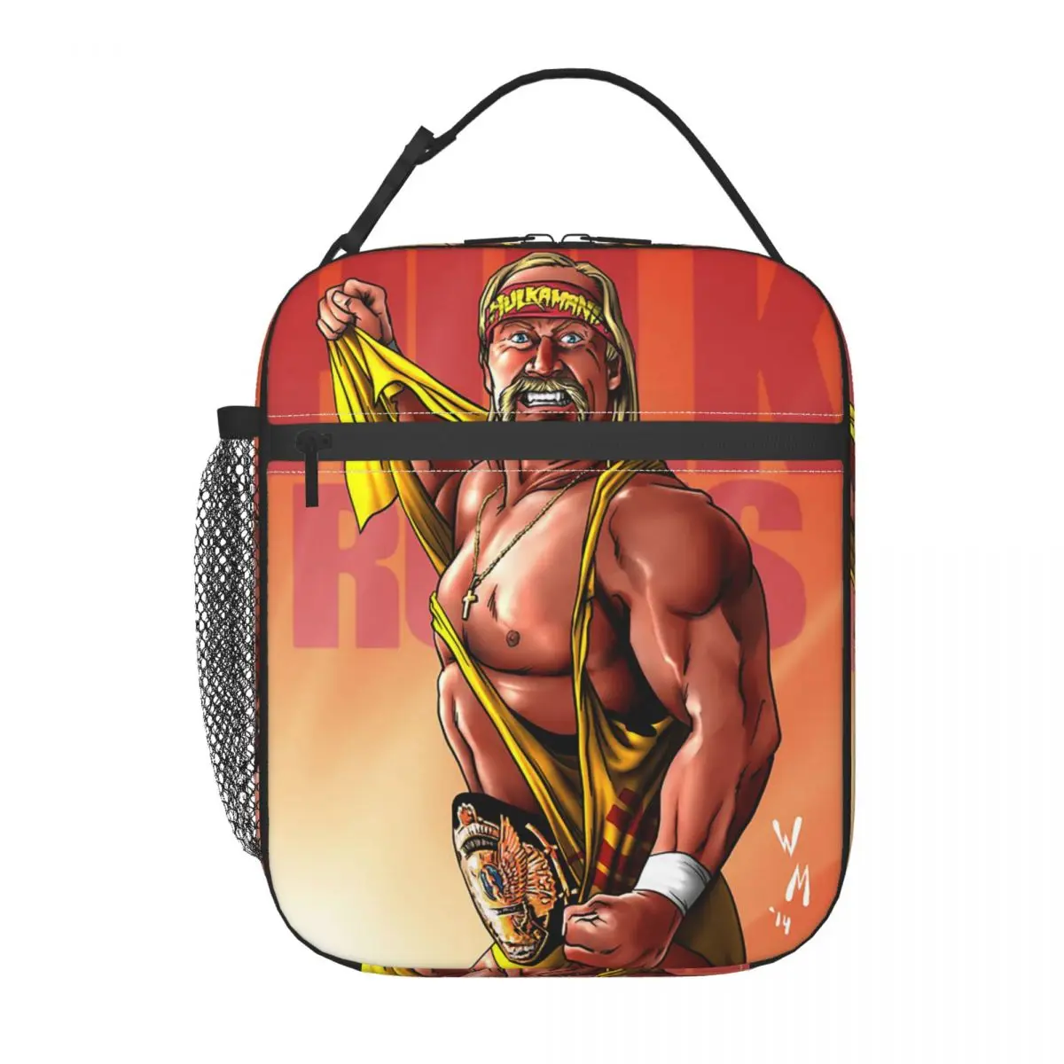 Hulk Hogan Hulkamania Insulated Lunch Bag for Women Kids Leakproof Food Boxes Thermal Lunch Box Tote
Hulk Hogan Hulkamania Insulated Lunch Bag for Women Kids Leakproof Food Boxes Thermal Lunch Box Tote