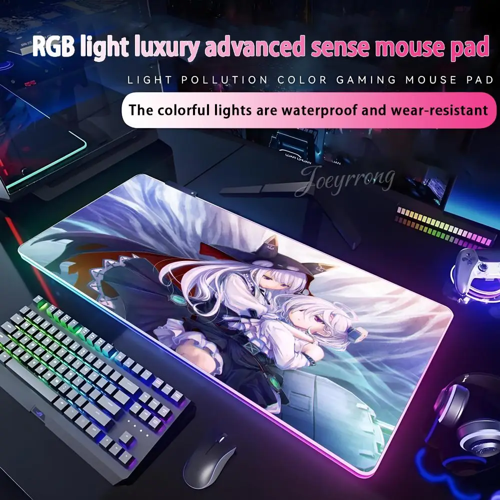 azur lane Mouse Pad For FPS eSports RGB Extended Gaming Keyboard LED Mats Large 1000x500mm XXL Gamer
azur lane Mouse Pad For FPS eSports RGB Extended Gaming Keyboard LED Mats Large 1000x500mm XXL Gamer