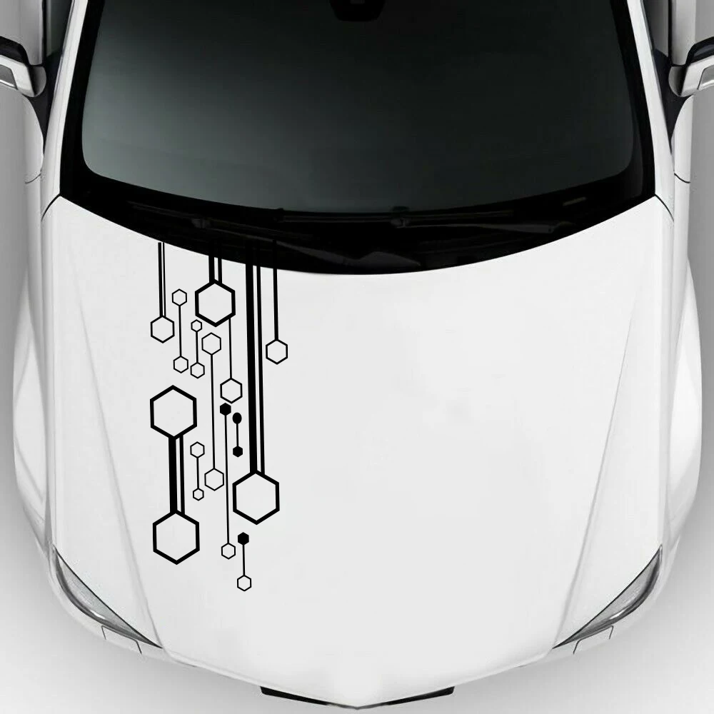 Large Hexagon Stripes Hood Truck Car Sticker Decal Door Body Side Auto Vehicle Windshield Vinyl Tunning Accessories
Large Hexagon Stripes Hood Truck Car Sticker Decal Door Body Side Auto Vehicle Windshield Vinyl Tunning Accessories