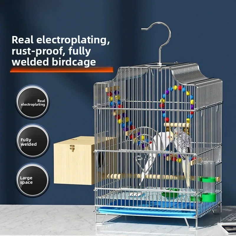Large Prestige Parrot Cage for Macaws Amazons Cockatiels and More Luxury Villa Style Giant Aviary Cage Unmatched Durability
Large Prestige Parrot Cage for Macaws Amazons Cockatiels and More Luxury Villa Style Giant Aviary Cage Unmatched Durability