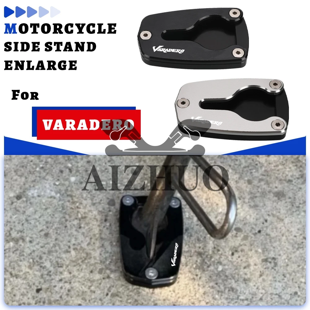 FOR HONDA Varadero XL1000V XL 1000 V 2003-2011 2010 2009 2008 2007 Motorcycle Kickstand Side Stand Extension Enlarger Plate Pad
FOR HONDA Varadero XL1000V XL 1000 V 2003-2011 2010 2009 2008 2007 Motorcycle Kickstand Side Stand Extension Enlarger Plate Pad