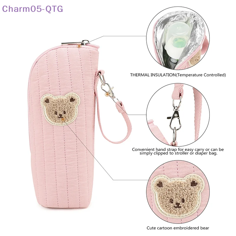 Горячее предложение! Изолированная сумка для детских бутылочек, очаровательный медвежонок, термодержатель для детских бутылочек, сумка для перевозки грудного молока, легко чистится
Горячее предложение! Изолированная сумка для детских бутылочек, очаровательный медвежонок, термодержатель для детских бутылочек, сумка для перевозки грудного молока, легко чистится