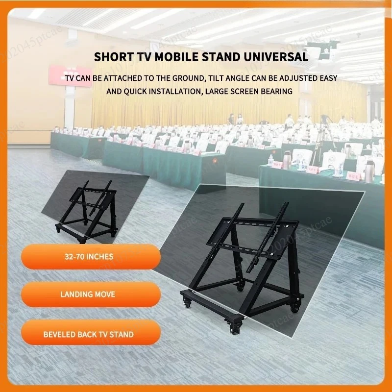 Metal Rolling TV Stand Mobile TV Stand with Wheels for 32-70 Inch LED LCD Flat&Curved TVs Angle Adjustable TV Cart
Metal Rolling TV Stand Mobile TV Stand with Wheels for 32-70 Inch LED LCD Flat&Curved TVs Angle Adjustable TV Cart