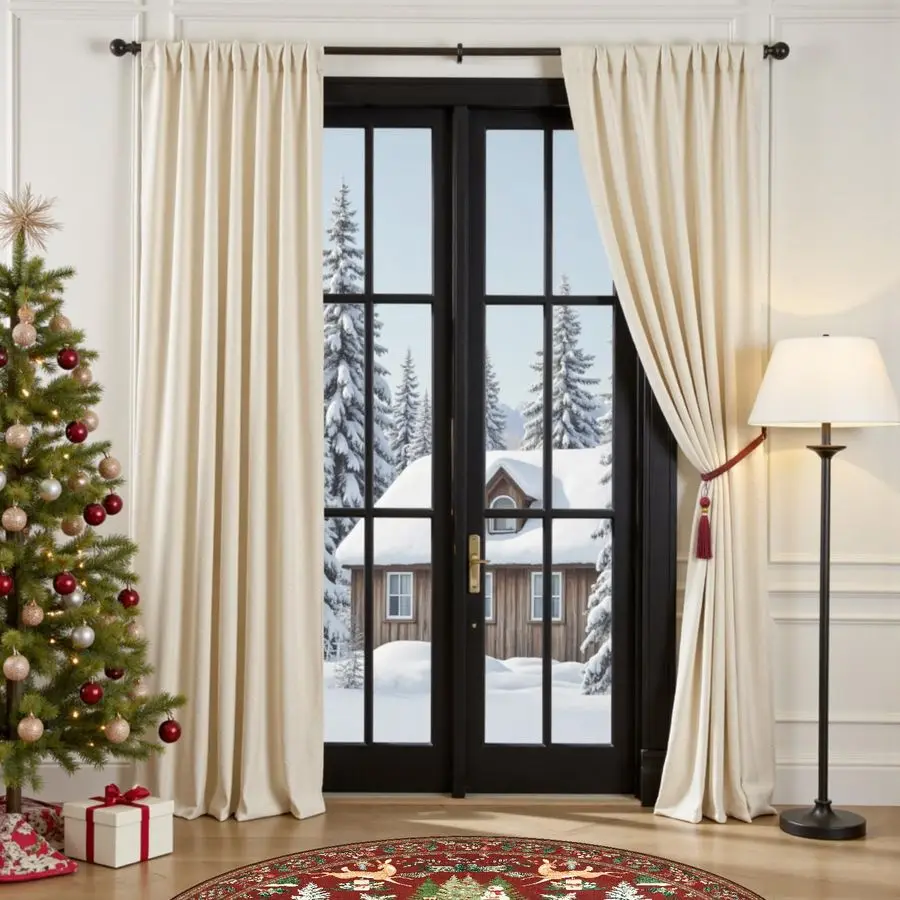 Blackout Velvet Curtains for Living Room Bedroom 96 Inch Long Insulated Lined Drapes Rod Pocket Modern Window Treatments 2 Panel
Blackout Velvet Curtains for Living Room Bedroom 96 Inch Long Insulated Lined Drapes Rod Pocket Modern Window Treatments 2 Panel