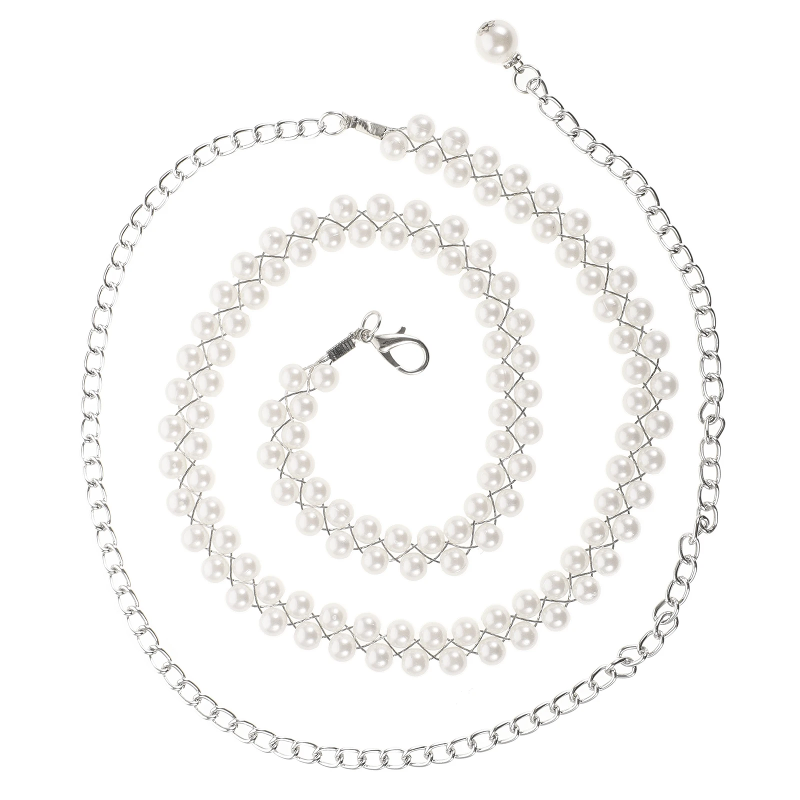 Adjustable Pearl Waist Chain For Women Imitation Metal Body Belt Dress Accessories Beach Party Festival Anniversary Waist Belt
Adjustable Pearl Waist Chain For Women Imitation Metal Body Belt Dress Accessories Beach Party Festival Anniversary Waist Belt