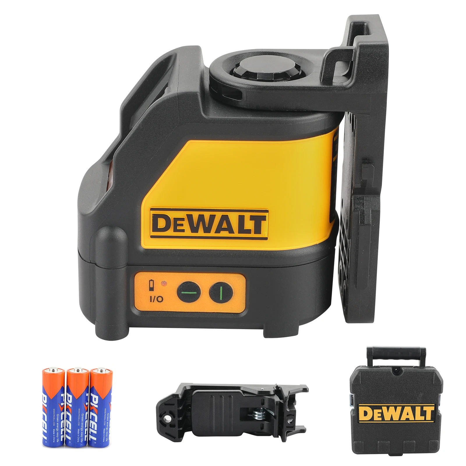 DEWALT DW088CG Green Laser is high-precision line laser with reliable self-leveling performance for accurate alignment work
DEWALT DW088CG Green Laser is high-precision line laser with reliable self-leveling performance for accurate alignment work