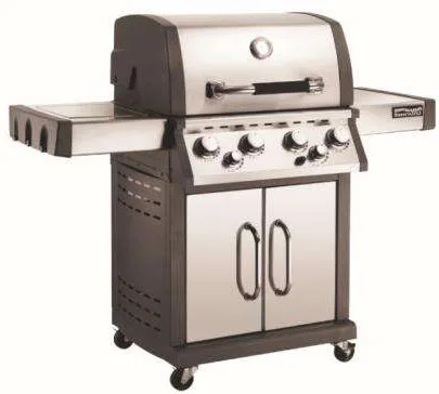 Наружный гриль для барбекю с регулируемой высотой и колесами для шкафов, газовый гриль для барбекю из нержавеющей стали
Наружный гриль для барбекю с регулируемой высотой и колесами для шкафов, газовый гриль для барбекю из нержавеющей стали