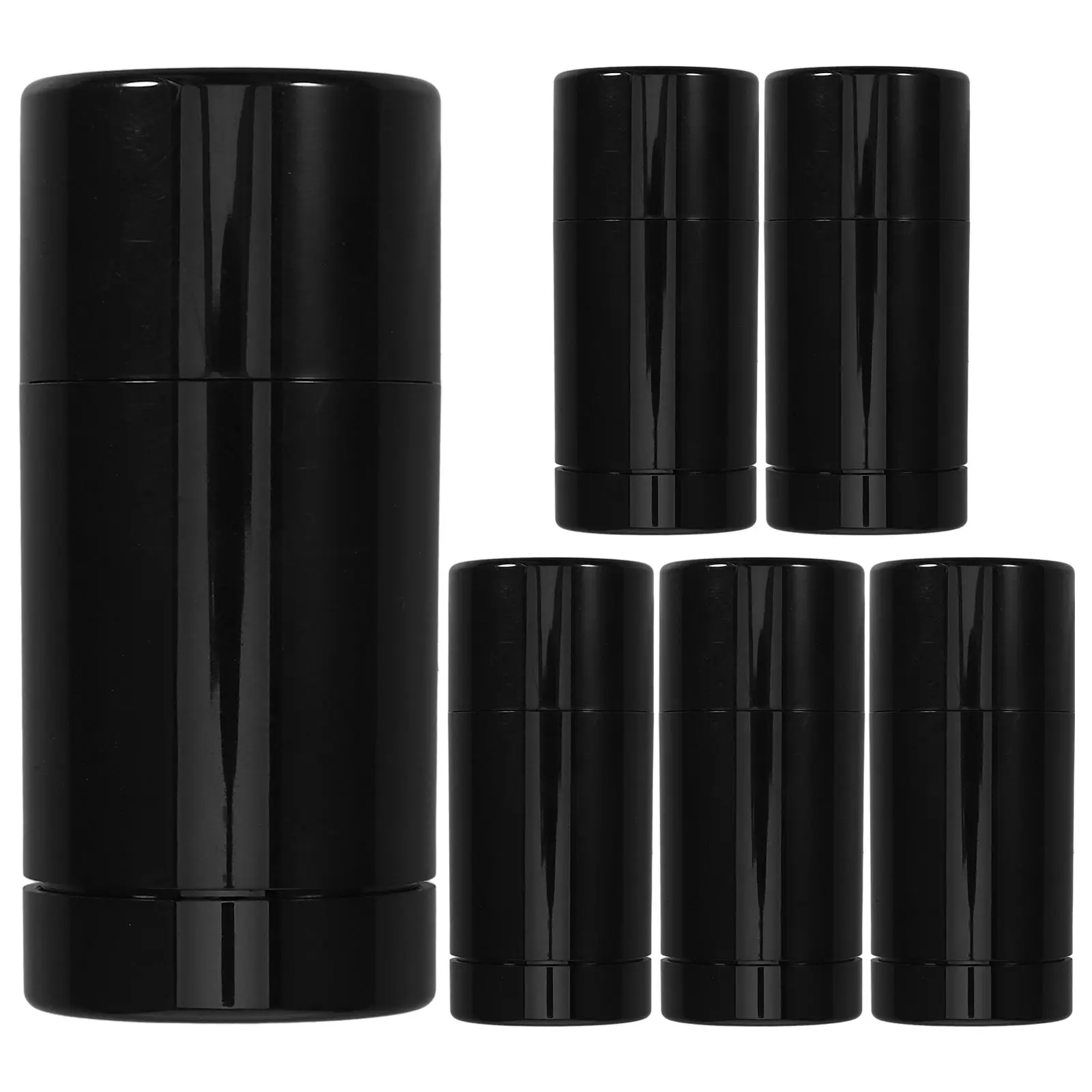 6 Pcs Black Matte Straight Round Deodorant Bottles 50g Portable Leak Proof Refillable Containers for Travel Personal Care
6 Pcs Black Matte Straight Round Deodorant Bottles 50g Portable Leak Proof Refillable Containers for Travel Personal Care
