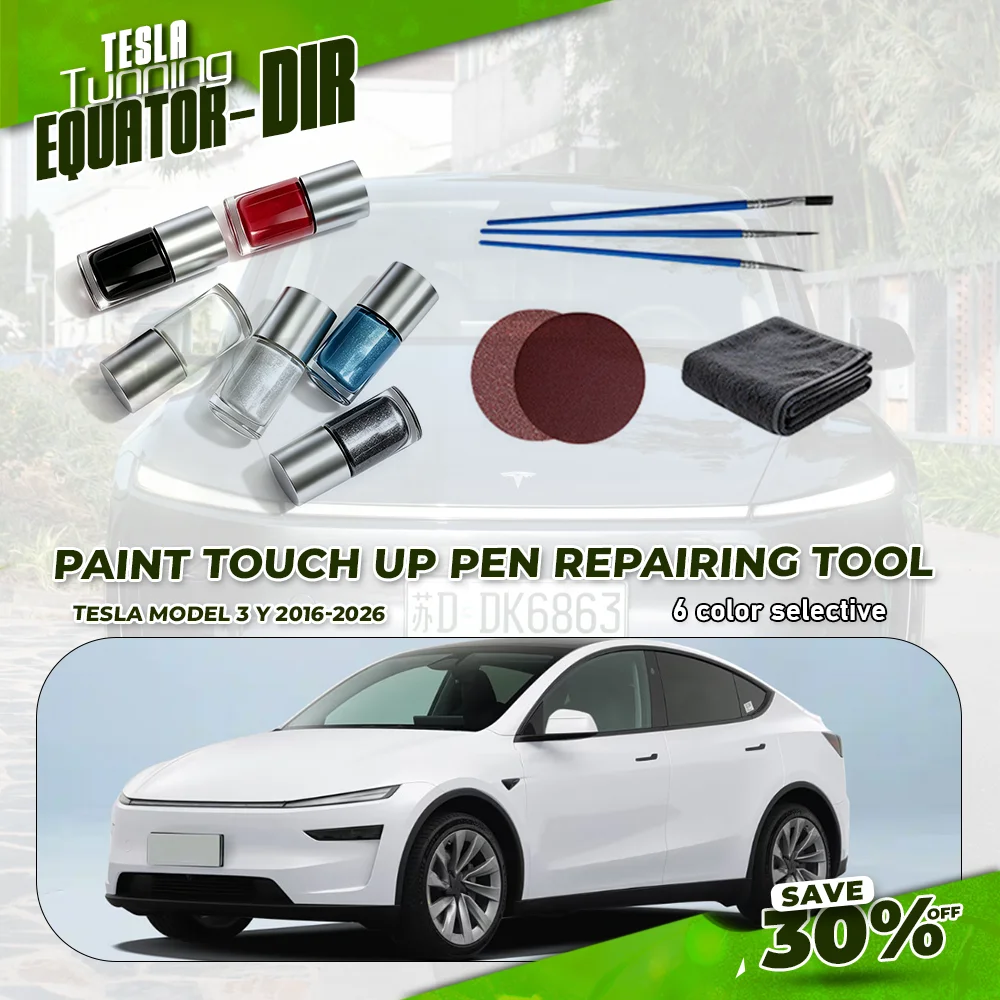 Exact Match Paint Touch Up Pen for Tesla Model 3 Y 2017-2026 Car Body Scratch Fix Dent Repair Spot Pen for Auto Tuning Accessory
Exact Match Paint Touch Up Pen for Tesla Model 3 Y 2017-2026 Car Body Scratch Fix Dent Repair Spot Pen for Auto Tuning Accessory