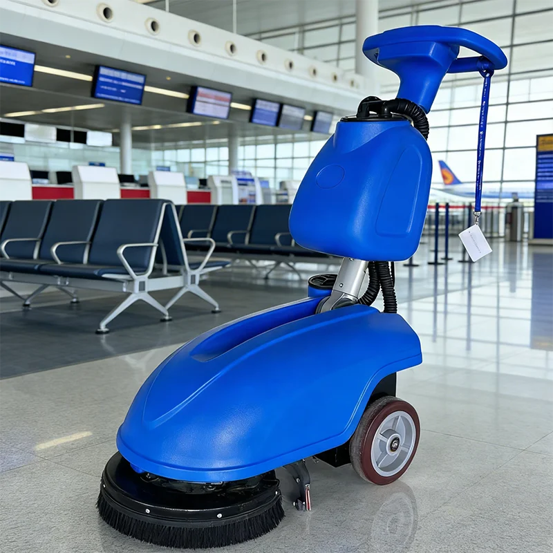 Automatic Floor Cleaner Scrubber Dryer Combo Walk Behind for Hard Floor Maintenance in Hospital School
Automatic Floor Cleaner Scrubber Dryer Combo Walk Behind for Hard Floor Maintenance in Hospital School