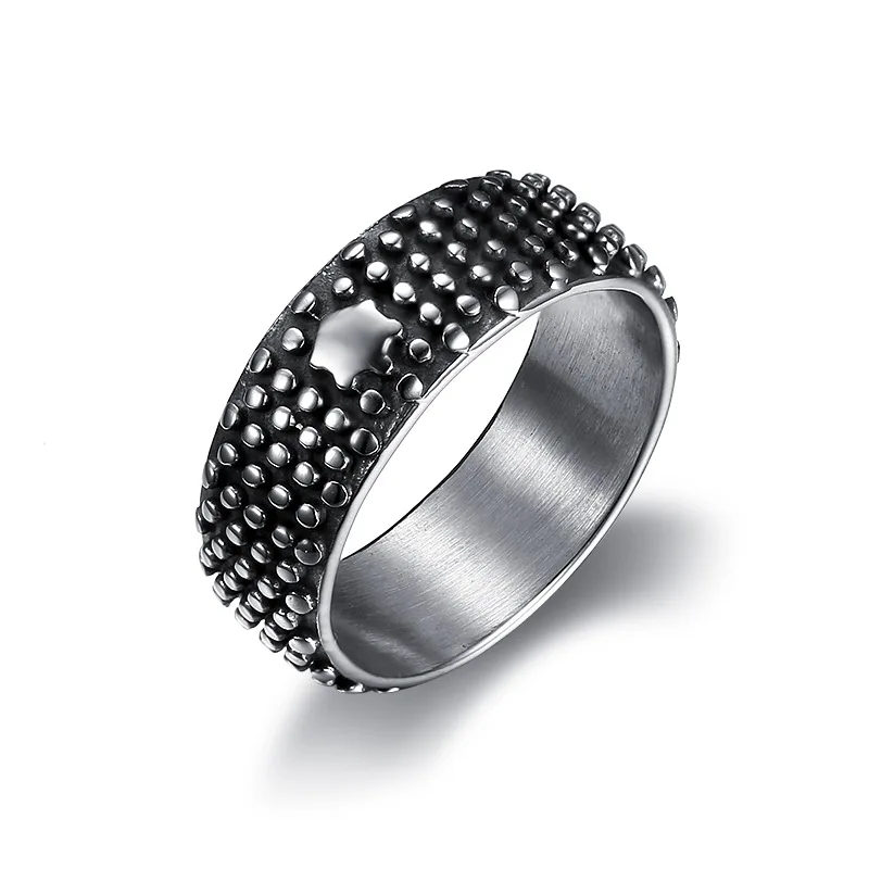 Megin D Stainless Steel Titanium Dot Star Retro Simple Motor Street Hip Hop Punk Rings for Men Women Couple Friends Gift Jewelry
Megin D Stainless Steel Titanium Dot Star Retro Simple Motor Street Hip Hop Punk Rings for Men Women Couple Friends Gift Jewelry