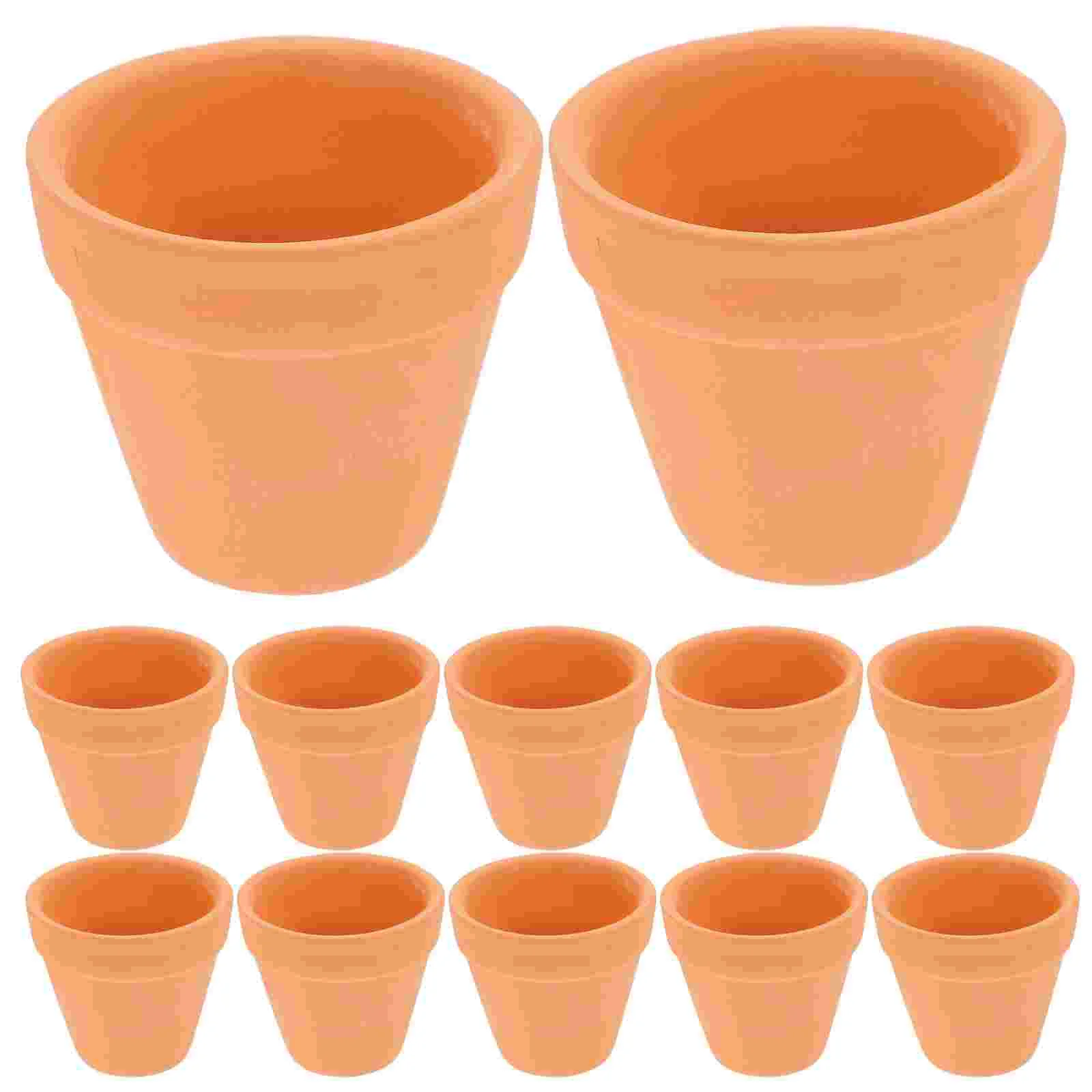 12 Pcs Ceramic Plant Pots Mini Clay for Plants Terracotta Vases Indoor Flower Crafts Small Planter
12 Pcs Ceramic Plant Pots Mini Clay for Plants Terracotta Vases Indoor Flower Crafts Small Planter