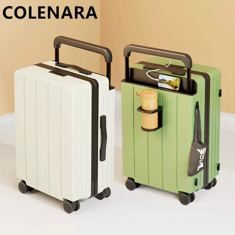 COLENARA 20"22"24"26"28 Inch USB Charging Boarding Box Luggage Multifunctional PC Large Capacity Suitcase Rolling Bags
COLENARA 20"22"24"26"28 Inch USB Charging Boarding Box Luggage Multifunctional PC Large Capacity Suitcase Rolling Bags