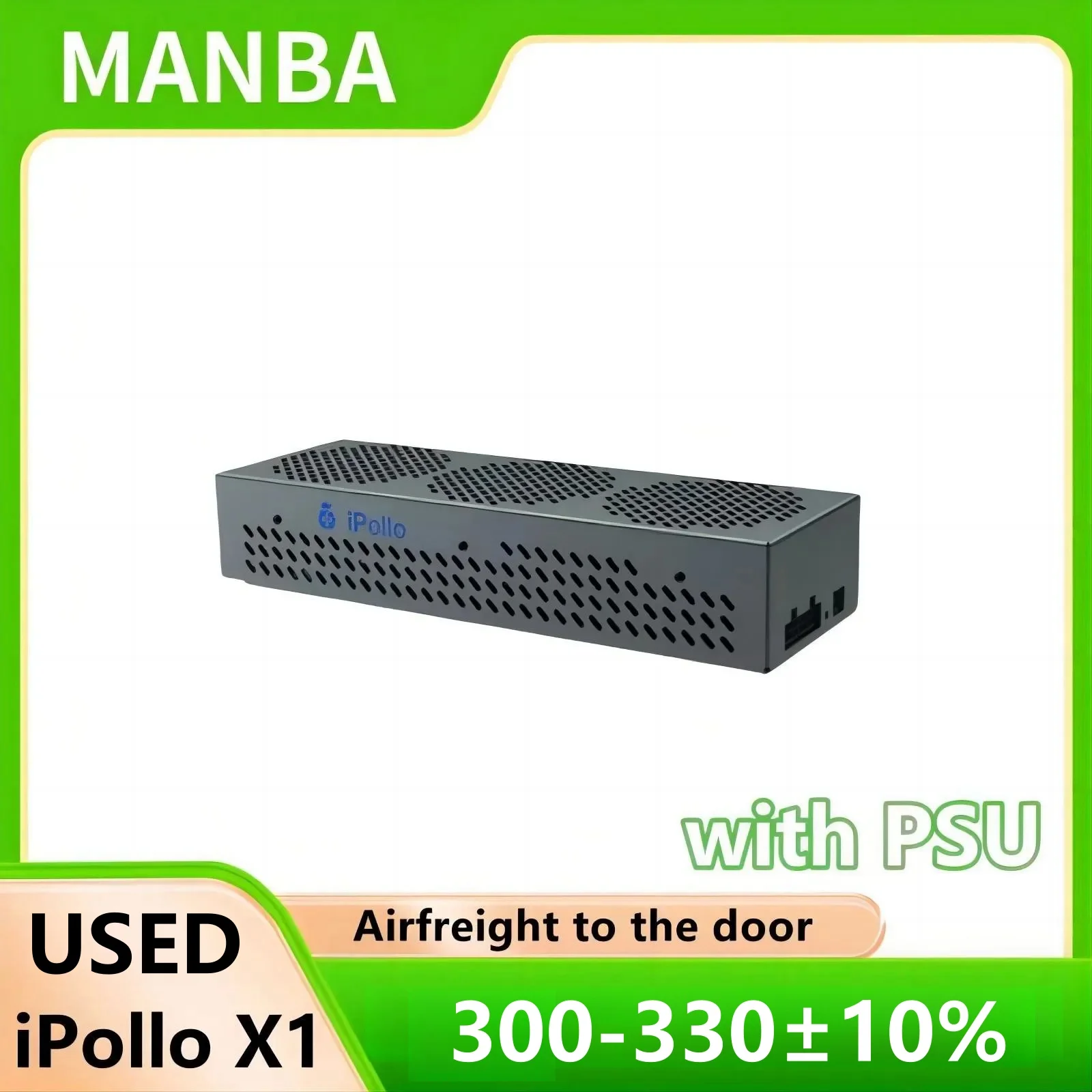 Бывший в употреблении Майнер ivolo X1 300-330 ± 10%, дизайнерская память-6,0 ГБ, доступная память-5,8 ГБ
Бывший в употреблении Майнер ivolo X1 300-330 ± 10%, дизайнерская память-6,0 ГБ, доступная память-5,8 ГБ