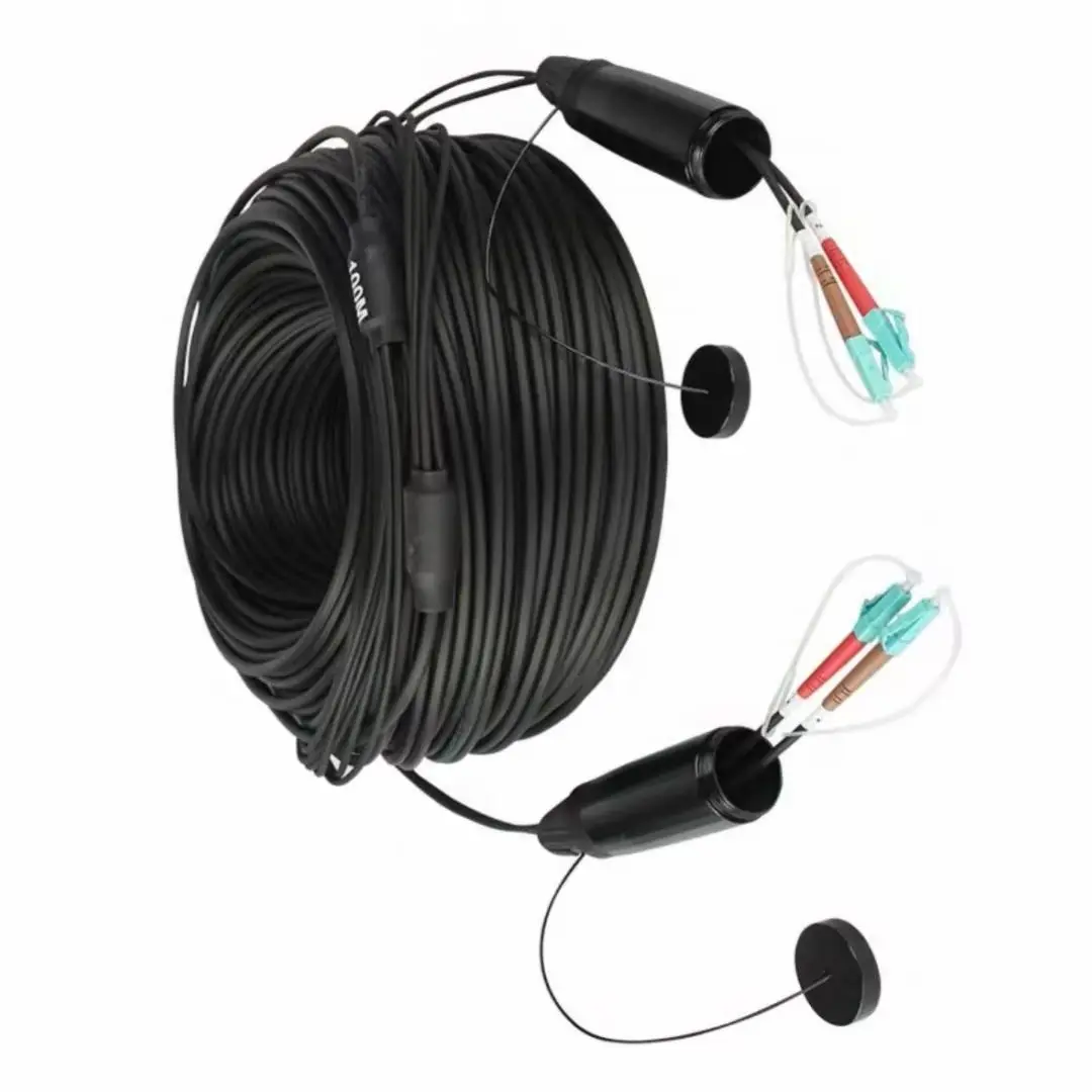 Fiber optic Patch cord 100mtr Outdoor DVI LC-LC LSZH waterproof 2 cores SM MM Armored CPRI TPU cable Singlemode Multimode FTTH F
Fiber optic Patch cord 100mtr Outdoor DVI LC-LC LSZH waterproof 2 cores SM MM Armored CPRI TPU cable Singlemode Multimode FTTH F