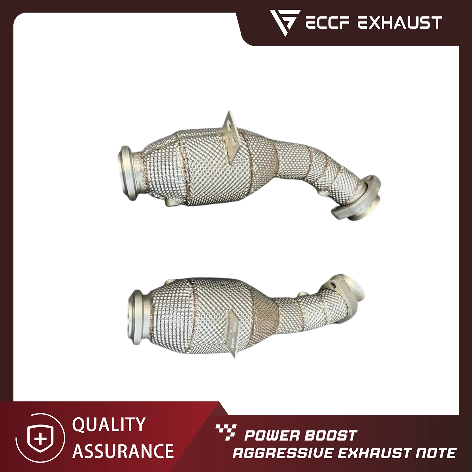 High Flow Performance ECCF Sport Downpipe With Heat Shield For Mercedes-Benz C43 E43 GLC43 AMG Easy Installation
High Flow Performance ECCF Sport Downpipe With Heat Shield For Mercedes-Benz C43 E43 GLC43 AMG Easy Installation