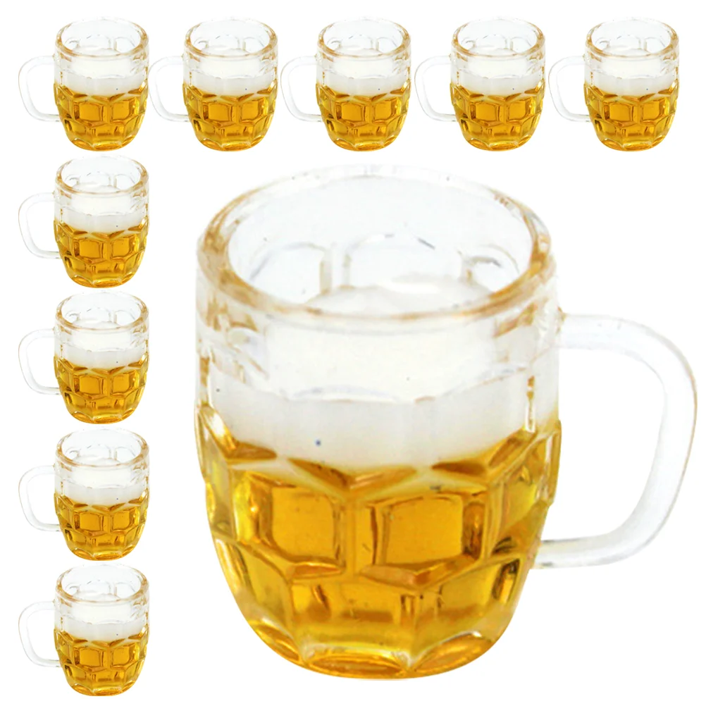 10 Pcs Decorative Miniature Mugs Beer Models Simulation Tiny House Ornaments Child Home Toy
10 Pcs Decorative Miniature Mugs Beer Models Simulation Tiny House Ornaments Child Home Toy