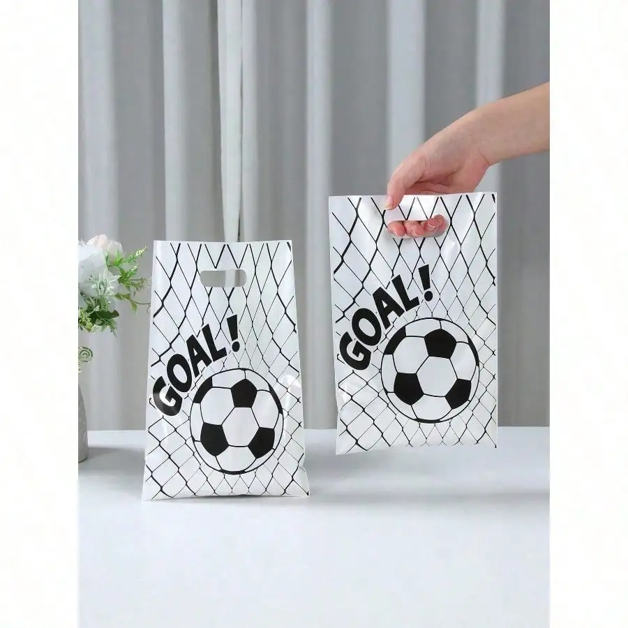10Pcs Football Theme Gift Bag,Soccer Gift Wrapping Bag,Tote Bag,Small Gift Bag,Football Sports Theme Birthdays Party Supplies,Gift Packaging Bag,Football Party Favor Bag,Football Fan Meeting Supplies,Soccer Events Supplies,Babyshower Supplies
10Pcs Football Theme Gift Bag,Soccer Gift Wrapping Bag,Tote Bag,Small Gift Bag,Football Sports Theme Birthdays Party Supplies,Gift Packaging Bag,Football Party Favor Bag,Football Fan Meeting Supplies,Soccer Events Supplies,Babyshower Supplies