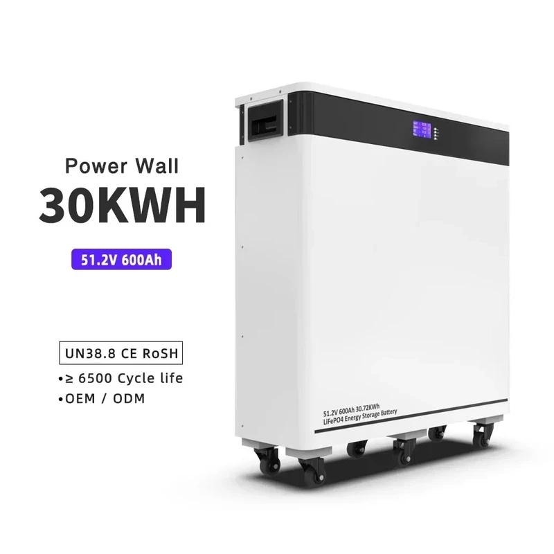 2024 30KW Deep Cycles 600AH Moveable Floor Mounted LiFePO4 51.2V Lithium Ion Battery Pack Home Energy Storage
2024 30KW Deep Cycles 600AH Moveable Floor Mounted LiFePO4 51.2V Lithium Ion Battery Pack Home Energy Storage