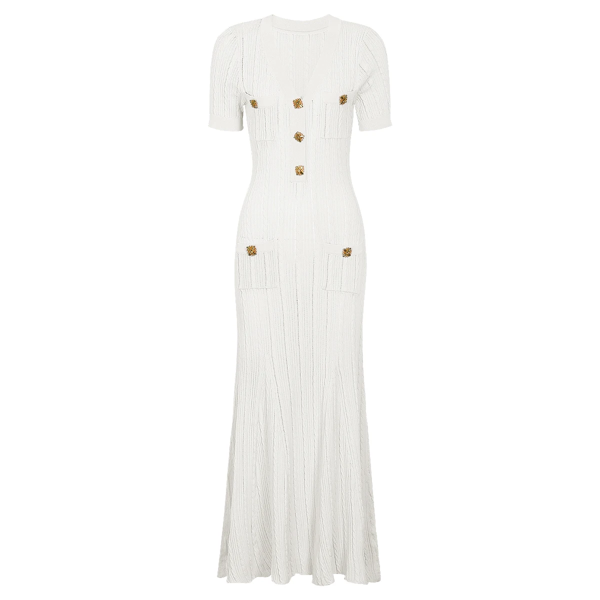 26164 High-Quality Women's Summer New Fashionable Slim Fit And Slimming V-Neck Short Sleeved Long Skirt Women's Casual Dress
26164 High-Quality Women's Summer New Fashionable Slim Fit And Slimming V-Neck Short Sleeved Long Skirt Women's Casual Dress