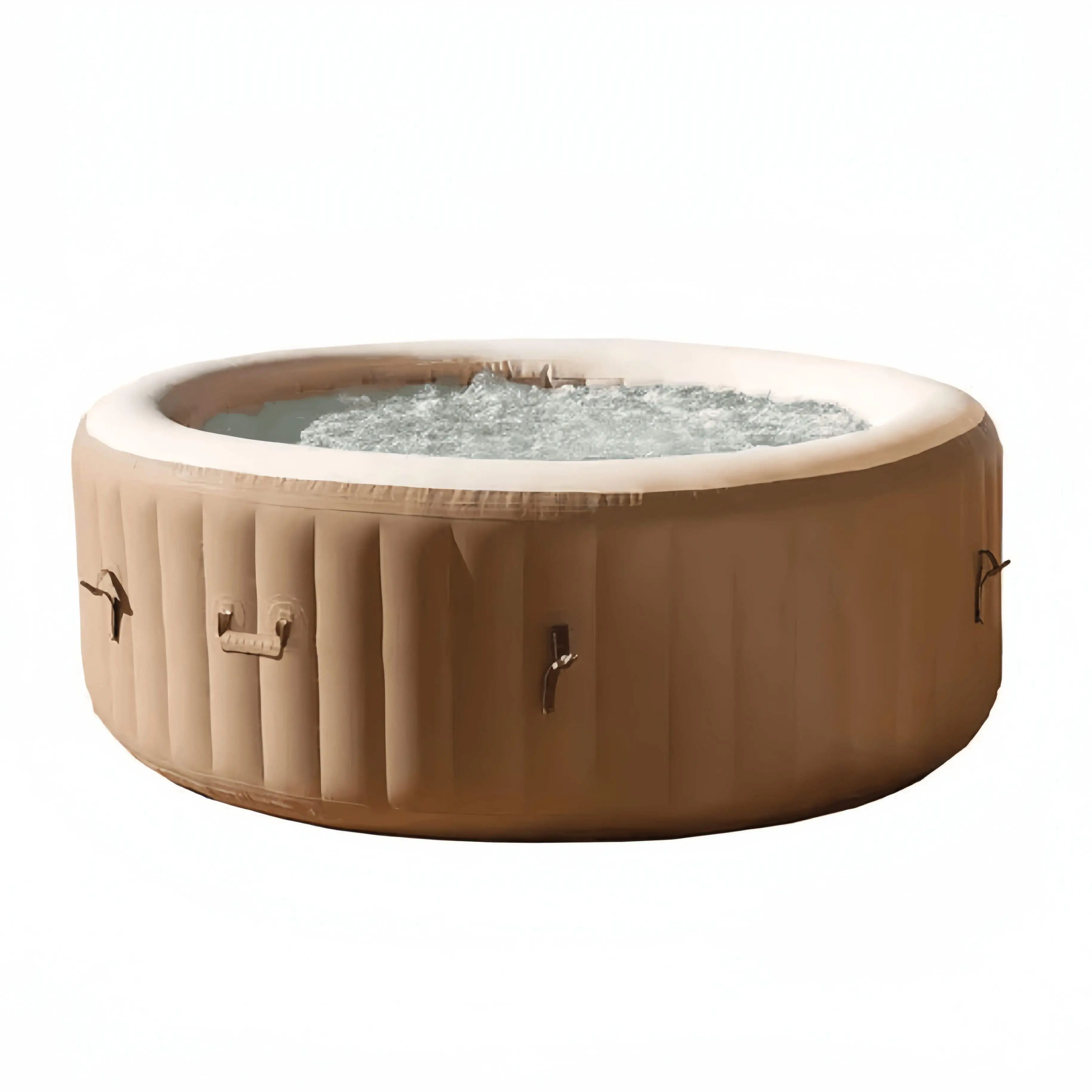 Inflatable Hot Tub Round Spa Portable Hot Tub Inflatable Spa Bath Tubs with Heated Water System and 120 Bubble Jets
Inflatable Hot Tub Round Spa Portable Hot Tub Inflatable Spa Bath Tubs with Heated Water System and 120 Bubble Jets