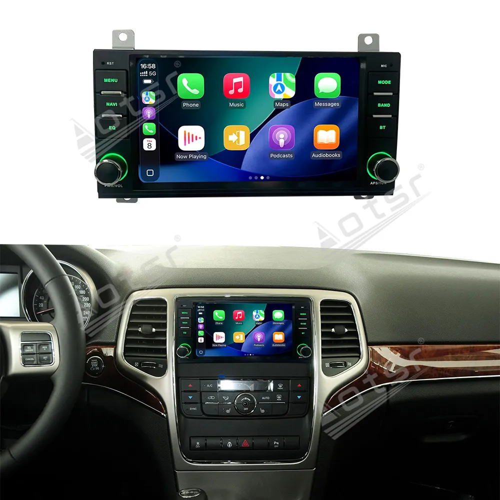 Android 14 7" Car Radio Touch Screen For Jeep Grand Cherokee 2008-2013 Multimedia Video Player GPS Navigation Wireless Carplay
Android 14 7" Car Radio Touch Screen For Jeep Grand Cherokee 2008-2013 Multimedia Video Player GPS Navigation Wireless Carplay