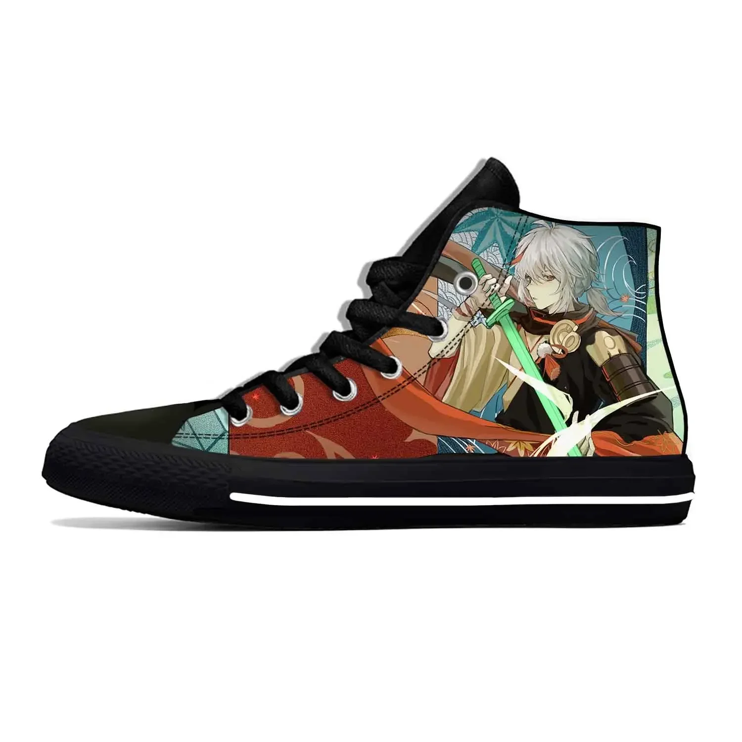 Hot Anime Cartoon Genshin Impact Kaedehara Kazuha Casual Shoes High Top Breathable Men Women Sneakers Lightweight Board Shoes
Hot Anime Cartoon Genshin Impact Kaedehara Kazuha Casual Shoes High Top Breathable Men Women Sneakers Lightweight Board Shoes