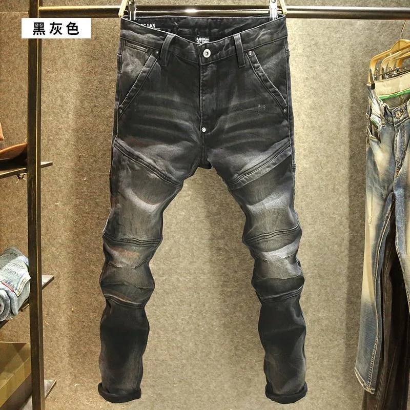 Autumn and Spring New Pure Color American Vintage Straight Leg Jeans Men's Casual Comfortable Sports High Quality Denim Pants
Autumn and Spring New Pure Color American Vintage Straight Leg Jeans Men's Casual Comfortable Sports High Quality Denim Pants