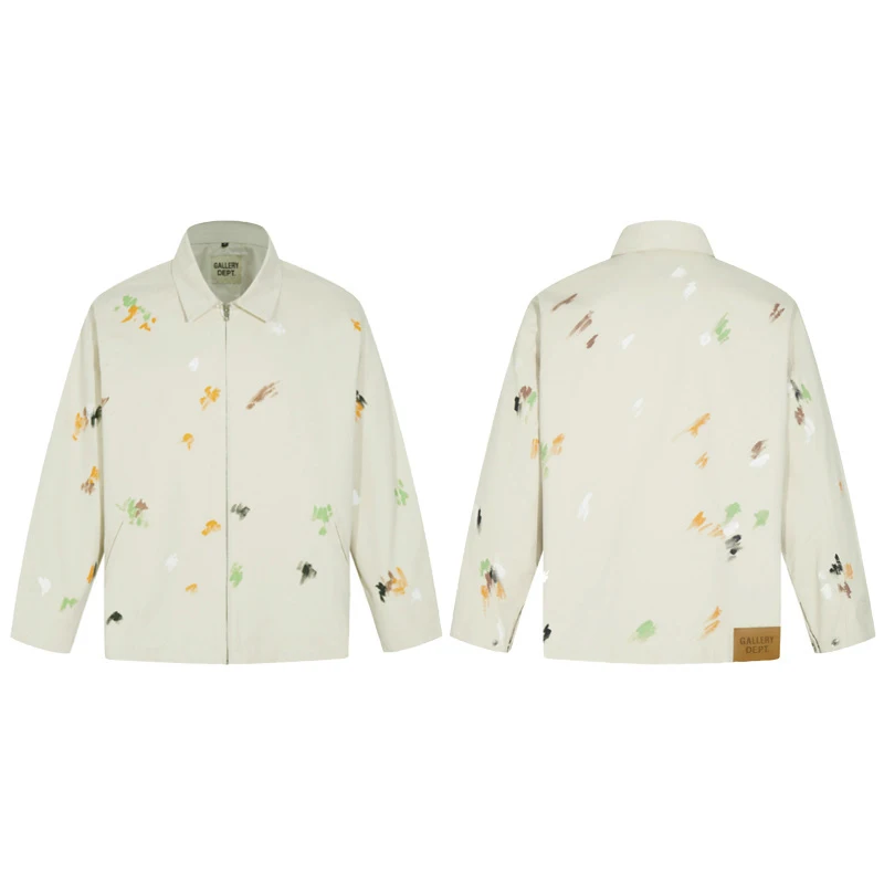 Casual Loose ex Letter Logo Print Splatter Ink Jaet Cotton Blend Fabric Long Sve Zipper Closure Streetwear Jaet
Casual Loose ex Letter Logo Print Splatter Ink Jaet Cotton Blend Fabric Long Sve Zipper Closure Streetwear Jaet