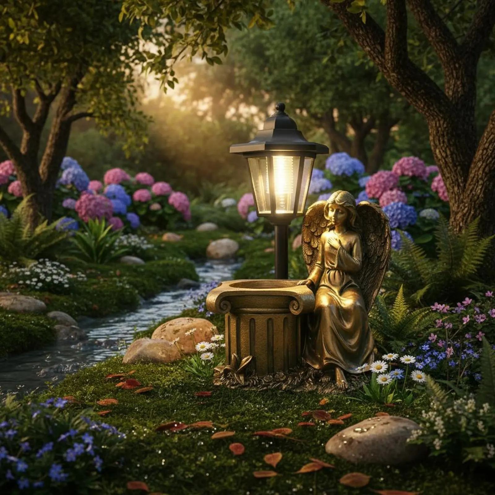 Solar Angel Statue Flower Pot Design Angel Planter Light Fairy Statue LED Lights Outdoor Decor Weather Resistant for Yard, Porch
Solar Angel Statue Flower Pot Design Angel Planter Light Fairy Statue LED Lights Outdoor Decor Weather Resistant for Yard, Porch
