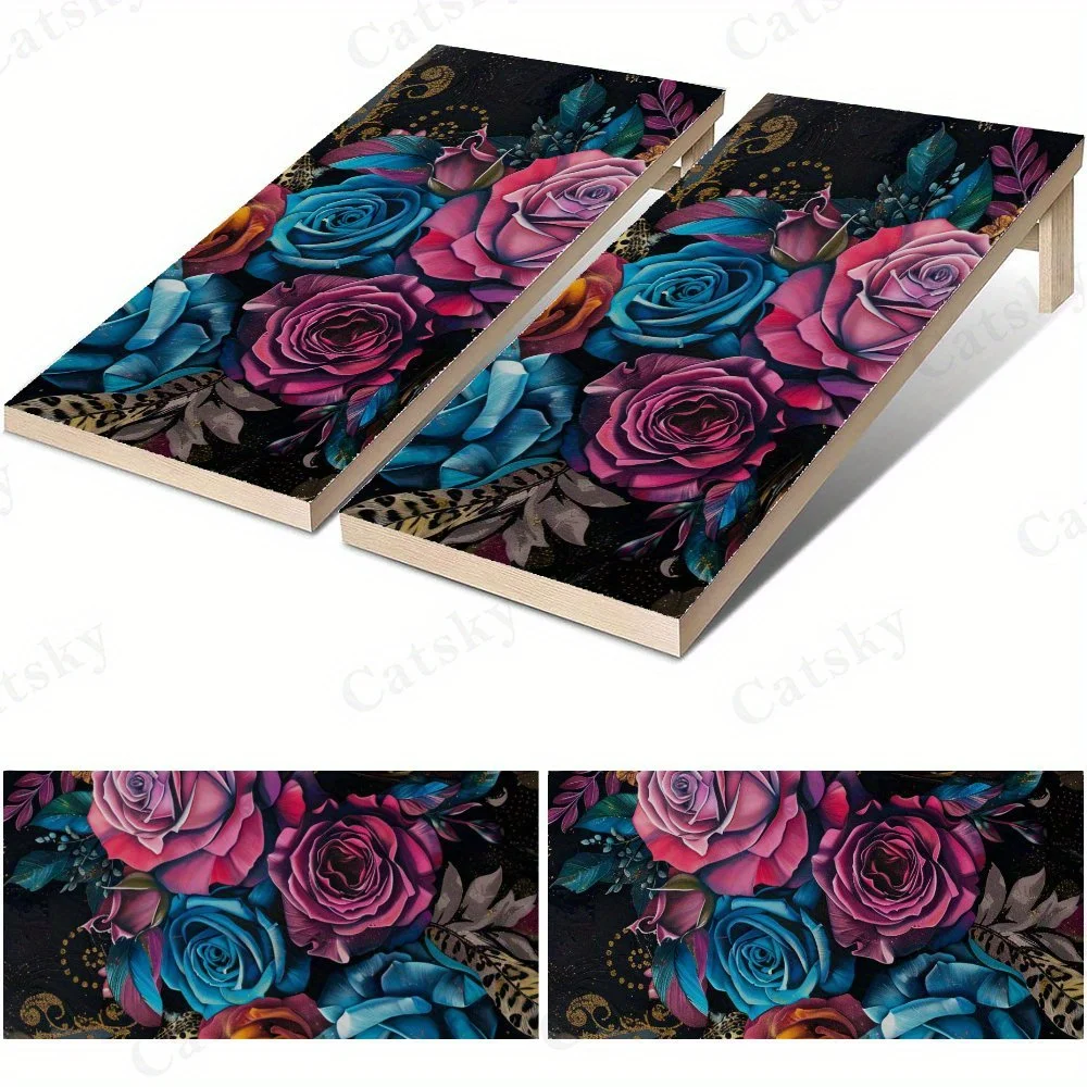 Colorful Rose and Leopard Print Art Sticker,High Value! 2D Flat Vinyl Sandboard Decals - Budget-Friendly and High Value, Bubble-
Colorful Rose and Leopard Print Art Sticker,High Value! 2D Flat Vinyl Sandboard Decals - Budget-Friendly and High Value, Bubble-