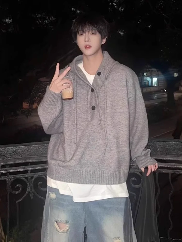 Мужской вязаный кардиган Deep ey Lazy Sle: осенне-зимняя толстовка в американском ретро-стиле, мягкая и удобная, из полиэстера
Мужской вязаный кардиган Deep ey Lazy Sle: осенне-зимняя толстовка в американском ретро-стиле, мягкая и удобная, из полиэстера