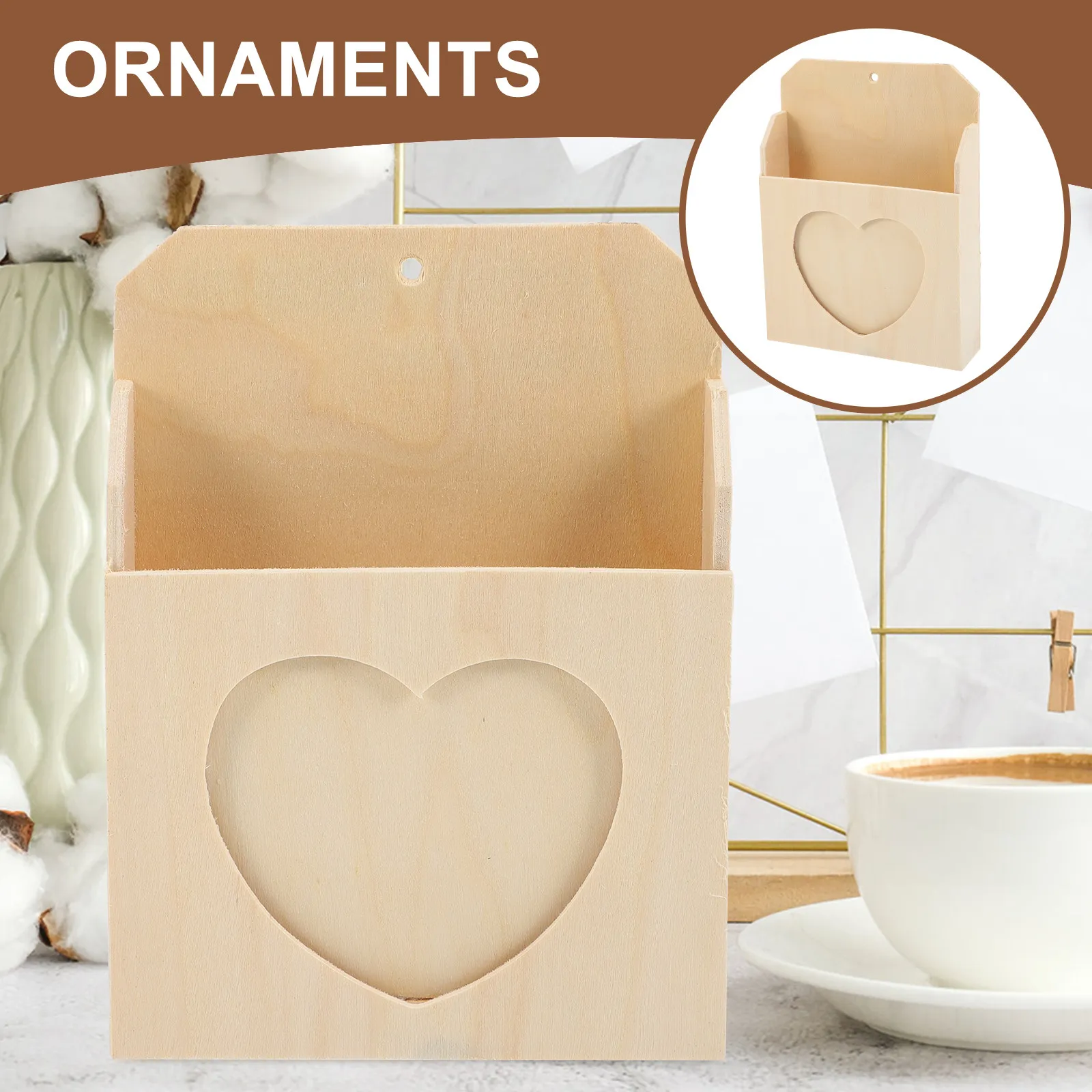 2Pcs DIY Blank Wooden Envelope Box Unfinished Heart Shape Coloring Stationery Storage Organizer Activity Box
2Pcs DIY Blank Wooden Envelope Box Unfinished Heart Shape Coloring Stationery Storage Organizer Activity Box