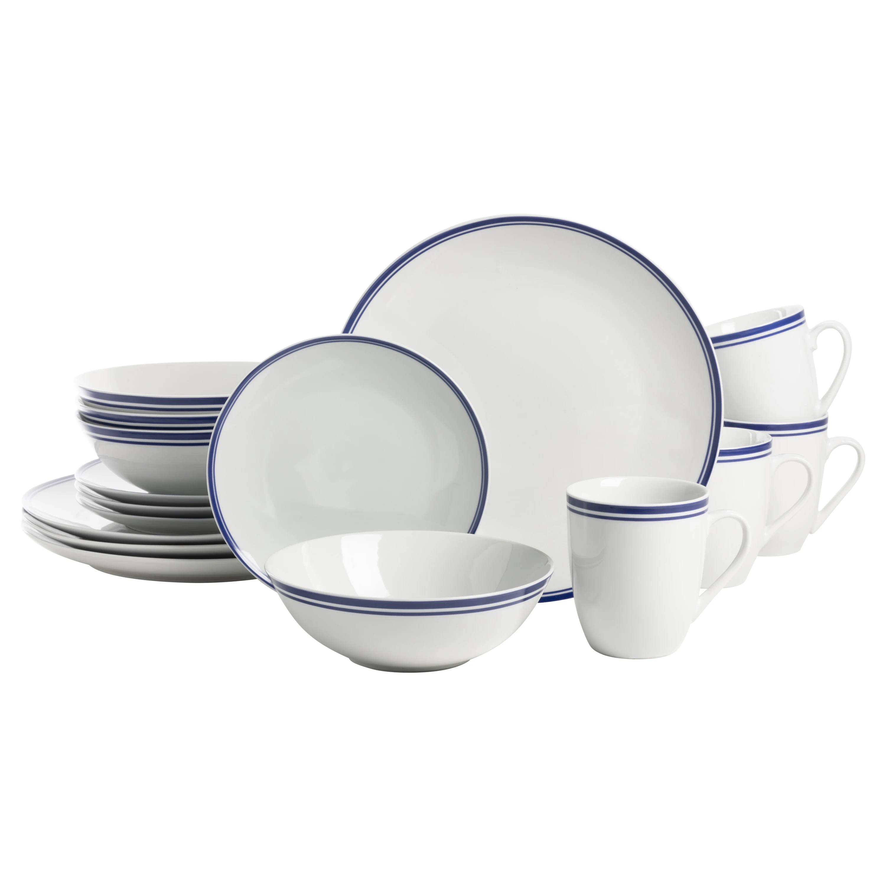Blue 16-Piece Ceramic Dinnerware Set, Modern Tableware for Home Use
Blue 16-Piece Ceramic Dinnerware Set, Modern Tableware for Home Use
