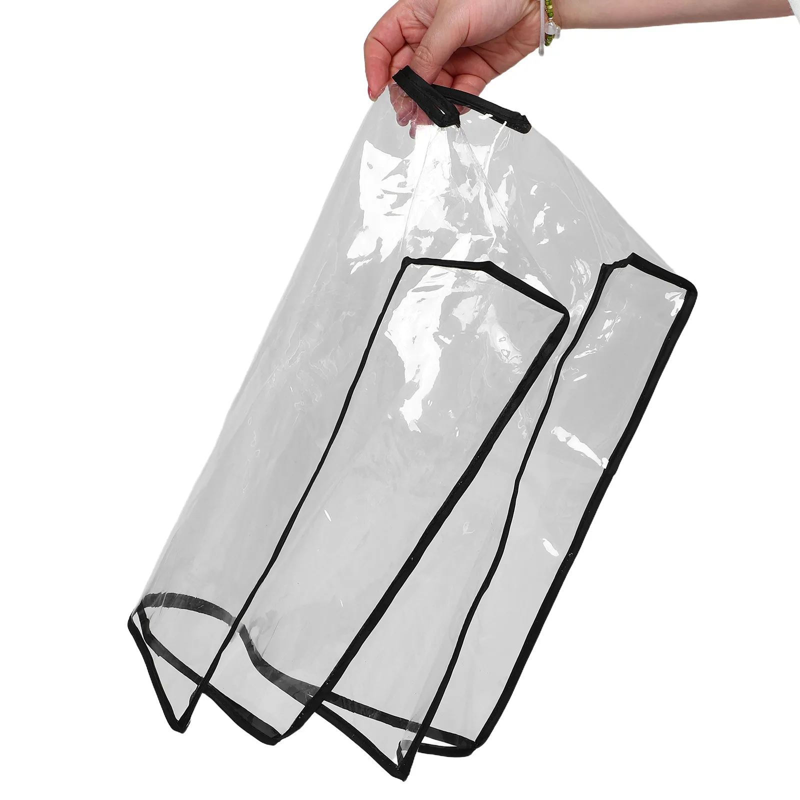 Transparent Handbag Rain Cover Protective Dustproof Waterproof Clear Bag Protector for Shopping Travel Home Portable Handheld
Transparent Handbag Rain Cover Protective Dustproof Waterproof Clear Bag Protector for Shopping Travel Home Portable Handheld